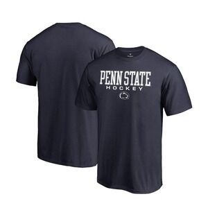 Penn State Hockey T-Shirt Mens Fanatics Navy Blue Nittany‎ Lions NWOT